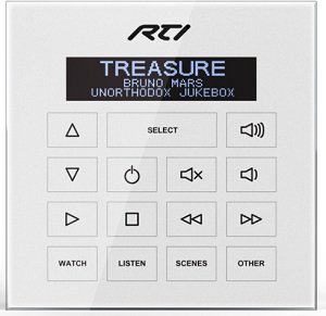 RTI WK2 Water Resistant In-Wall Keypad