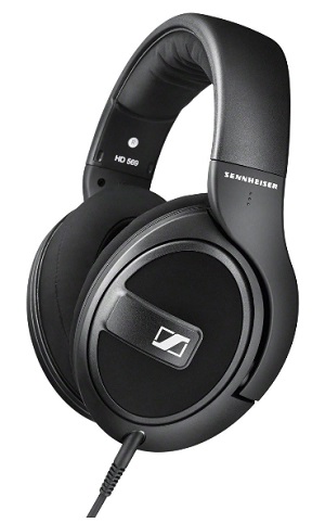 Sennheiser HD 569 (HD569) Around Ear Headphones with Inline mic 