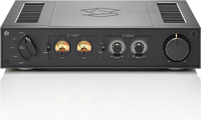 HiFi Rose RA280 Integrated Amplifier (Black) - Front View 