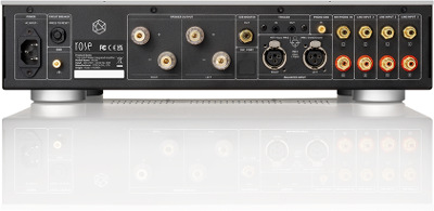 HiFi Rose RA280 Integrated Amplifier - Rear connection panel